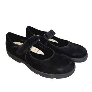 Rockport Black Suede Leather Mary Jane 9